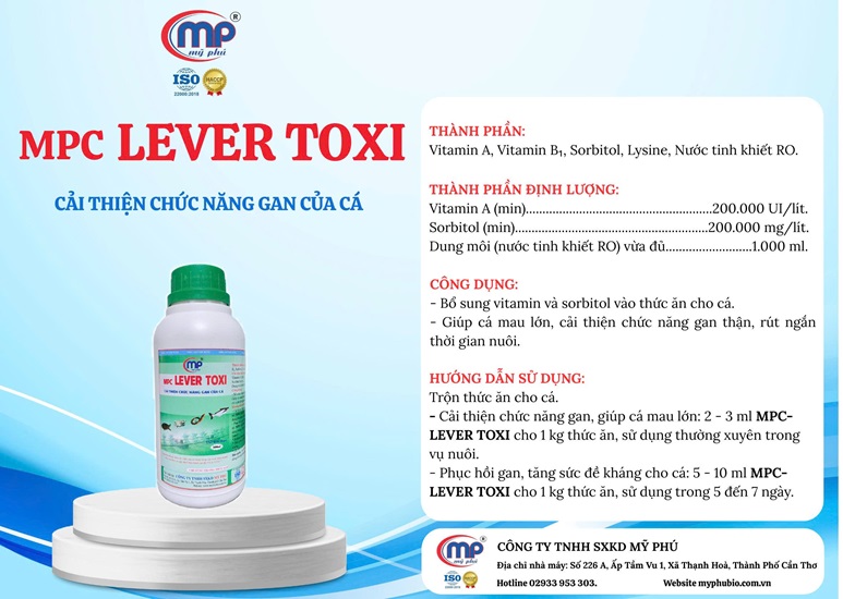 MPC LEVER TOXI Cải thiện chức năng gan
